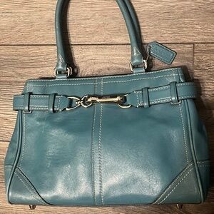 Stunning Coach Leather Hamilton Tote Vintage